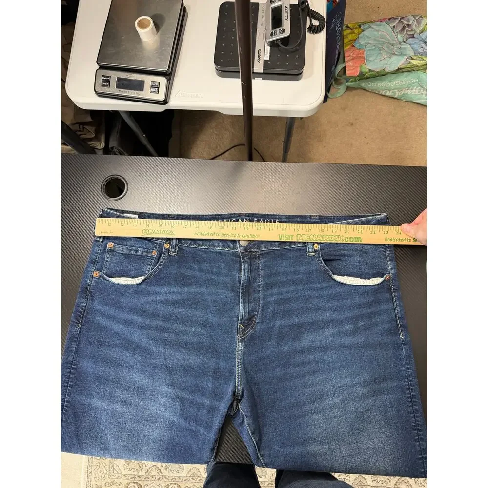 American Eagle Original Bootcut Jeans Dark Wash Size 46x32 - Picture 6 of 15